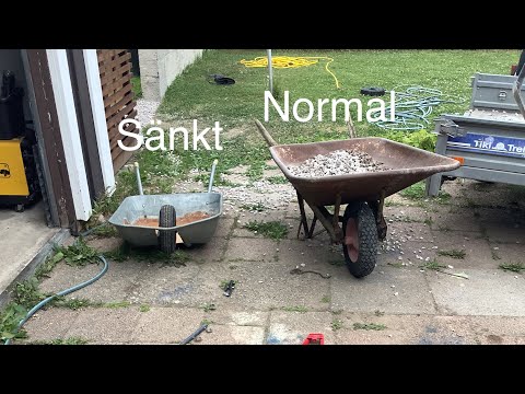 JÄTTE LÅG SKOTTKÄRRA