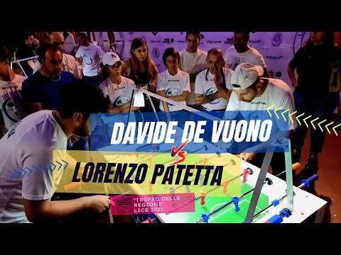 Davide De Vuono vs Lorenzo Patetta  | Trofeo delle Regioni 2022 (Singolo Volo)
