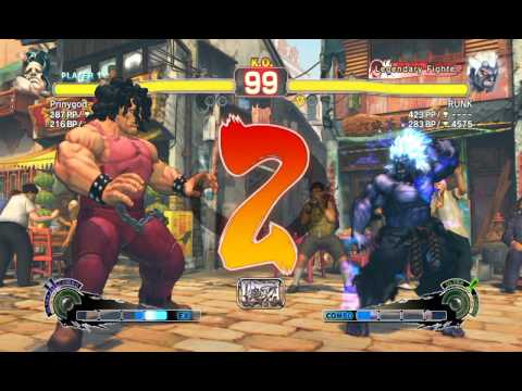 Ultra Street Fighter IV battle: Prinygod (Hugo) vs Oni