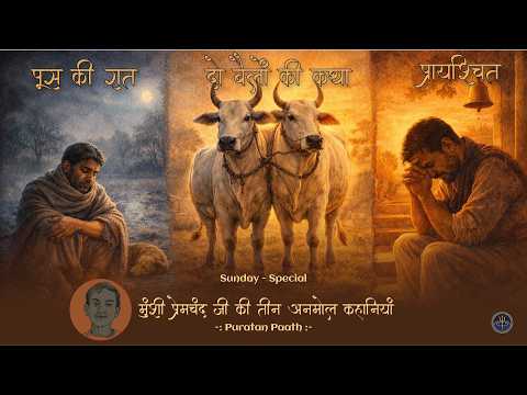 मुंशी प्रेमचंद की 3 प्रसिद्ध कहानियाँ | Sunday Special | Hindi Audiobook