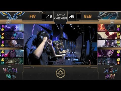 FW(Hanabi ライズ) VS VEG(Gadget モルガナ) Game 4 - MSI 2019 Play-In Group B Knockout