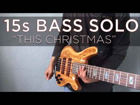 This Christmas - RSTEVEN 15 seconds Bass Solo Arrangement