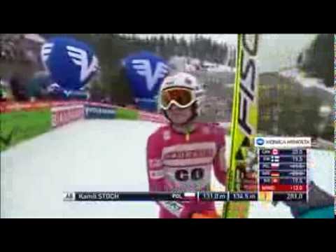 Kamil Stoch 134,5m w Lahti!!! Znów Liderem