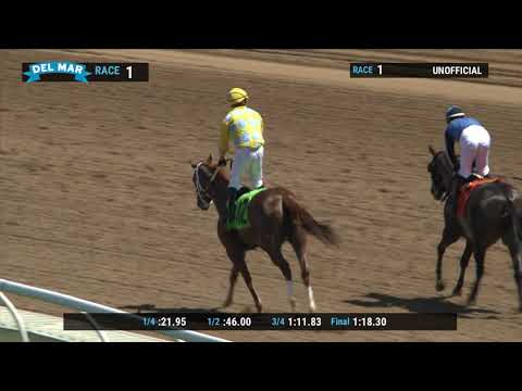 Shemakescents wins race 1 at Del Mar 9/11/22