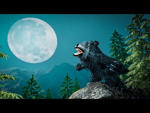 LOBISOMEM NA FLORESTA  DO MINECRAFT !! - AVENTURA COM MODS