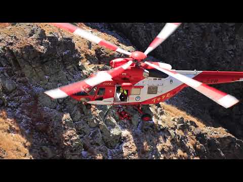 Rescue action in Polish High Tatras