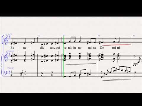 Benedictus  MisaTango Alto