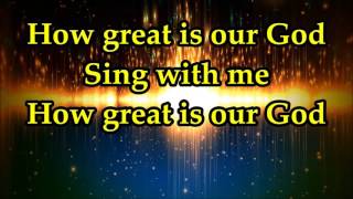 Video thumbnail of "Bishop Paul S. Morton - How Great Is Our God - Lyrics"