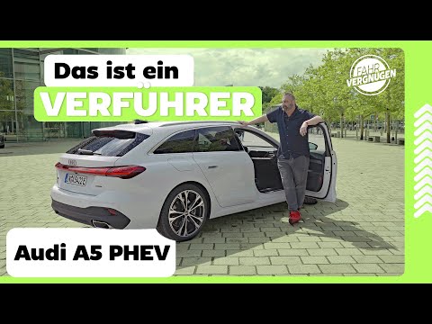 100 km in the Audi A5 PHEV: Fuel-saving miracle or compromise? // Right of way