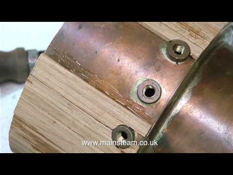 HOW TO MAKE A COAL FIRED STEAM ENGINE BOILER PLANT - PART #7