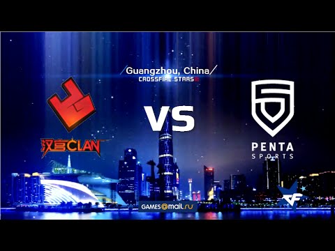PENTA eSports vs HGLongZhu, CrossFire Stars 2015 FINAL, map 1 Port