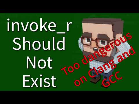 C++ Weekly Ep 466 - invoke_r Should Not Exist