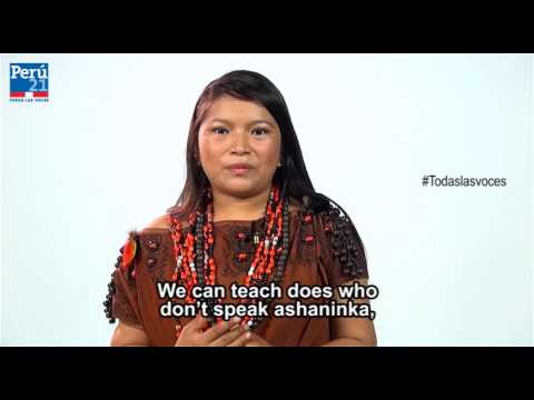 #todaslasvoces - Yessica Sanchez [Asháninka Language]