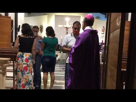 Missa da visita pastoral com Dom Esmeraldo
