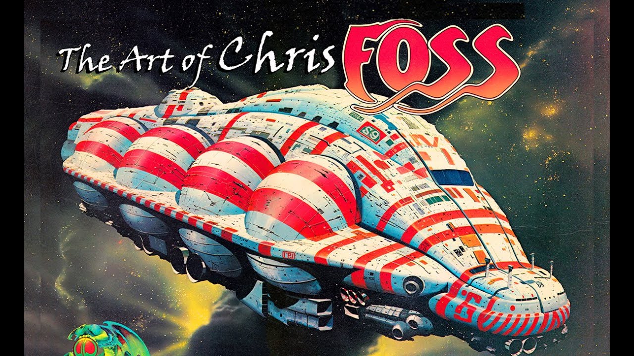 EssentialArtists Chris Foss : The Best Science Fiction Illustrator from the 1970s, Airbrush Master