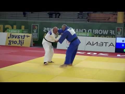 m8  90kg  PREGUZA Vladimir (MDA) - KRNJETA, Rade (CRO) , Judo World Championships Veterans 2021