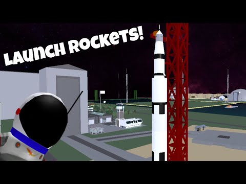 Launching Rockets in ROBLOX! - ROBLOX - Rocket Tester
