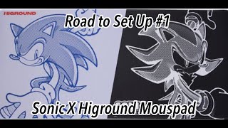 Sonic X Higround Adventure Mousepad - Road to Set Up #1