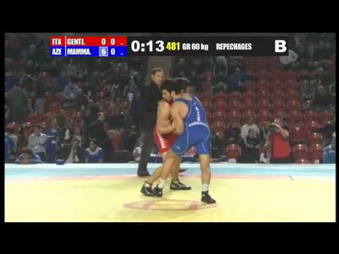 SWEC-2013 Lorenzo GENTILE (ITA) - Kamran MAMMADOV (AZE) / repechage match