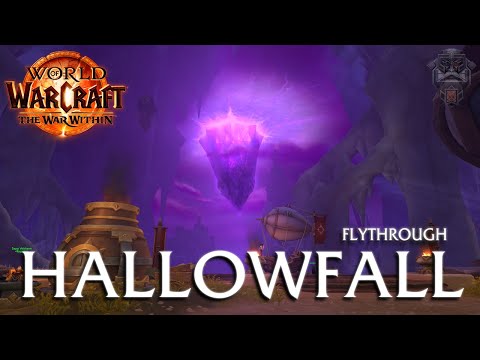 MOST BEAUTIFUL ZONE IN WOW?! - Hallowfall Flythrough