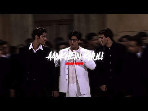 Aakhein Khuli [ Slowed Reverb ] | Aishwarya Rai, Shahrukh Khan | Mohabbatein | Aakhein Khuli Lofi 💞