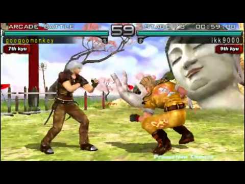 Tekken 5 DR Arcade Dark Lord Rank Speed Run 1h16m03s Part 1/2