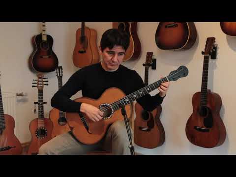 Alessandro Lybeert 1880 romantic guitar - excellent handmade Italian guitar + video! image 13