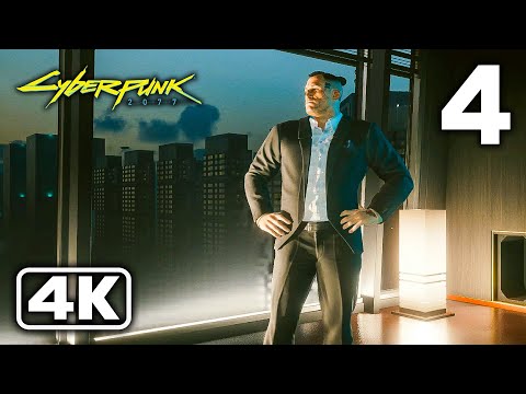 Cyberpunk 2077 Gameplay Walkthrough Part 4 (4K 60FPS) - No Commentary