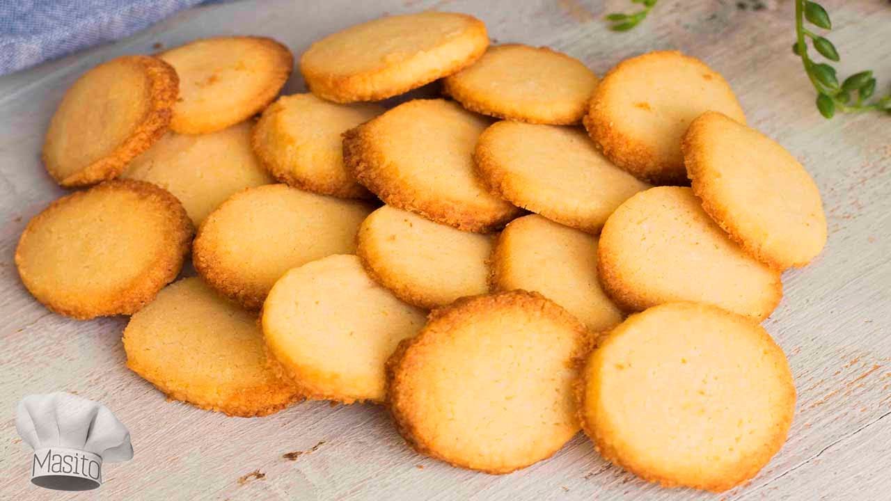 Watch Galletas de mantequilla en pocos minutos y con 4 ingredientes. Muy faciles Now Galletas de mantequilla en pocos minutos y con 4 ingredientes. Muy faciles