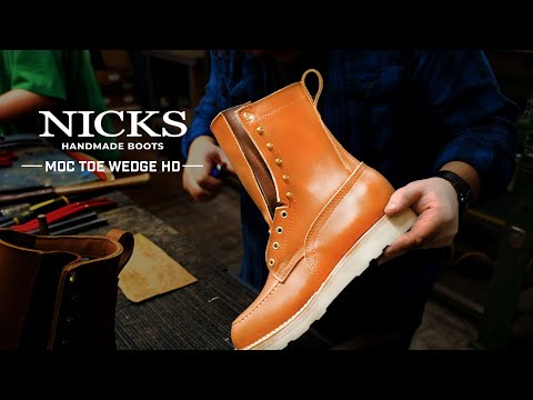 World's TOUGHEST Heavy Duty Moc Toe Boot | How it's Made