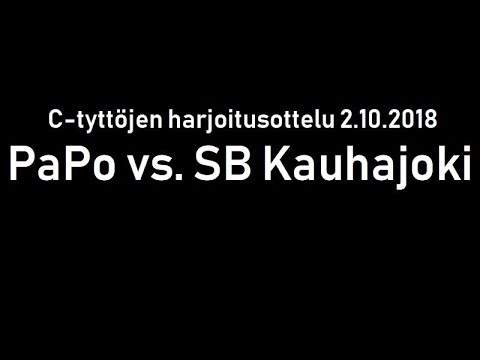 Maalikooste: SBT PaPo - SB Kauhajoki