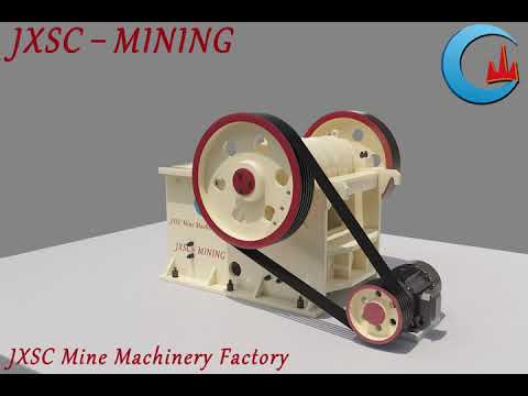 Jaw Crusher Working 3D Animation Video