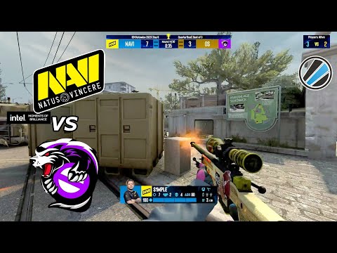 NAVI vs Outsiders - HIGHLIGHTS - OVERPASS - QUARTER FINAL - IEM Katowice 2023 CSGO.