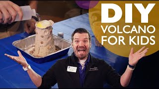 DIY Volcano for Kids
