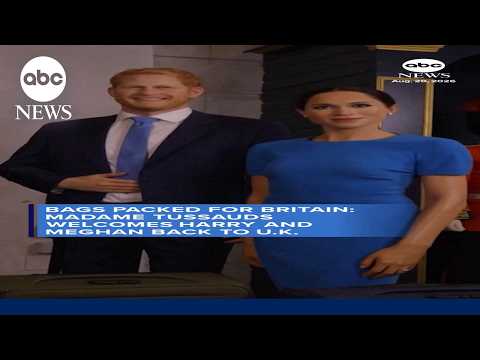 Madame Tussauds welcomes Harry and Meghan back to the UK