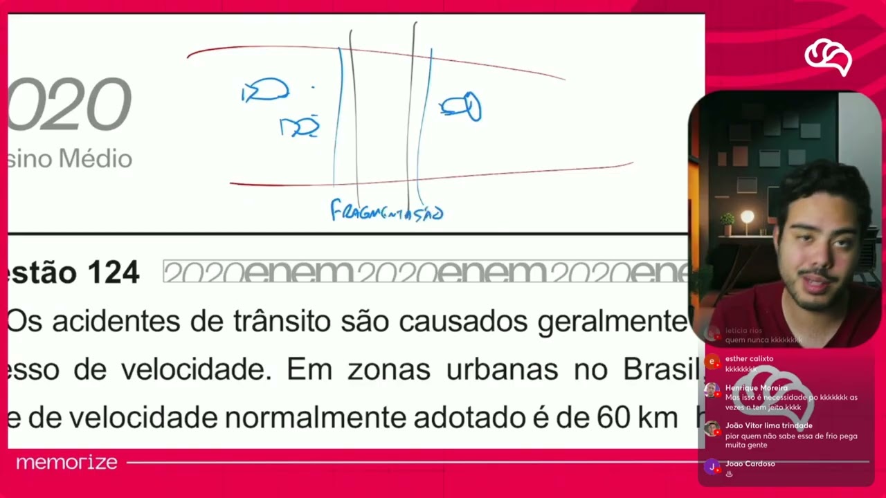 Resolução em Vídeo — Questão 123 ENEM 2020 PPL