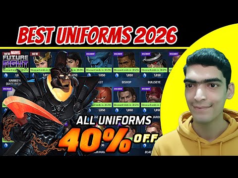 🔥 Top 30 Best Uniforms 😍 All Uniforms Sale 2026 | Marvel Future Fight