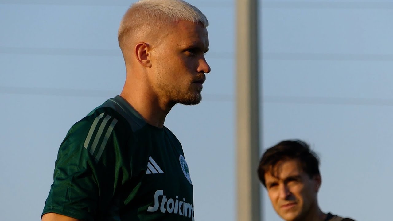 Max’s first training session with Panathinaikos | pao.gr