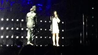 The Weeknd and Lana Del Rey &quot;Prisoner&quot; live at the Forum 12/9/15