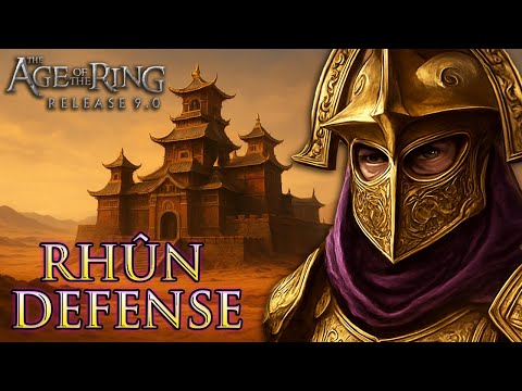 RHUN FORTRESS WAVE DEFENSE | Age of the Ring 9.1 | Custom Map (4k)