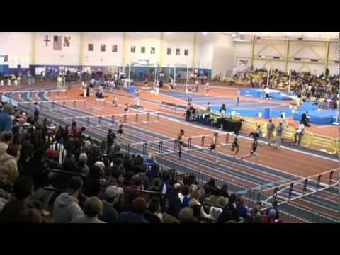 MPSSAA State Indoor Championships 2011 Girls 55 Meter Hurdles 2A Prelims Heat 2
