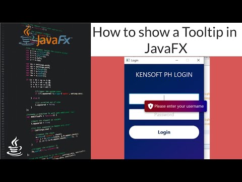 JavaFX Tutorial: How to show a Tooltip in JavaFX 2021