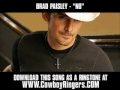Brad Paisley - No [ New Video + Download ]