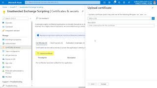 How to setup ExchangeOnlineManagement for unattended scripting using a certificate
