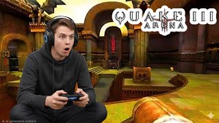 Quake 3 Arena - 10 Minute Gameplay - Sega Dreamcast - PAL Gameplay  (Sega Dreamcast)