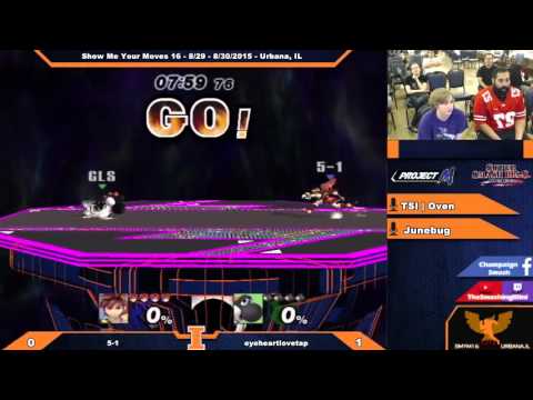 [SMYM16] 5-1 [Wolf, Pit] vs eyeheartlovetap [Yoshi] PM 3.6