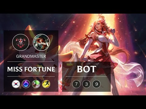 Miss Fortune ADC vs Kindred - KR Grandmaster Patch 9.3