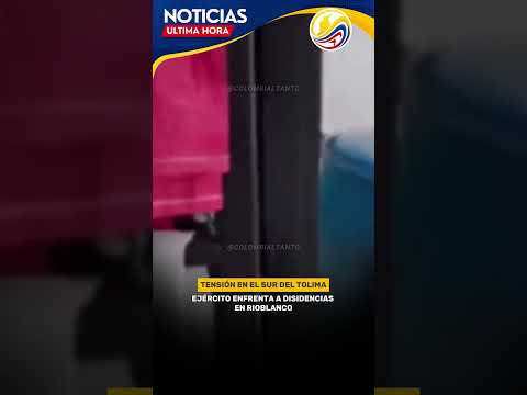 Enfrentamient0s en el sur del Tolima.