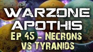 Necrons vs Tyranids Warhammer 40k Battle Report - Warzone Apothis Ep 45