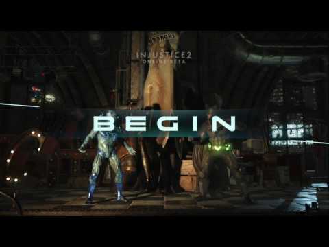 Injustice 2 1st Beta gameplay pt17 - Figuring Stuff Out w/the Dark Knight
